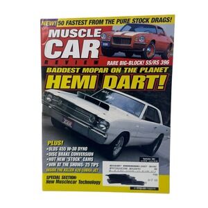 MUSCLE CAR REVIEW Magazine - September 2001 Issue - Hemi Dart 428 Cobra Jet